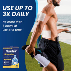 Sumifun individually sterile-wrapped patches for hygiene and portability