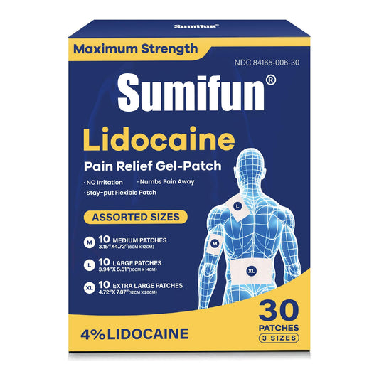 Sumifun XL patch for back coverage delivers targeted, long-lasting relief.