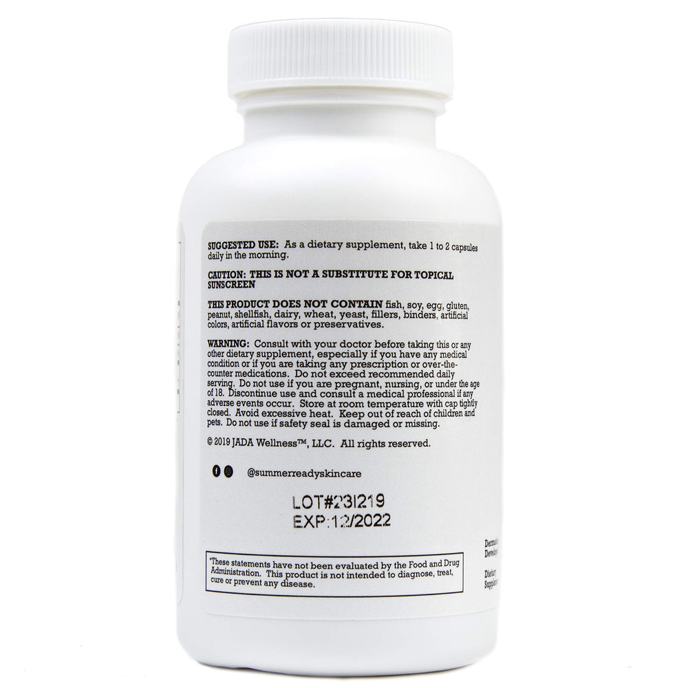 Summer Ready Nicotinamide Niacinamide boost capsules illustrate skin vitality and everyday wellness
