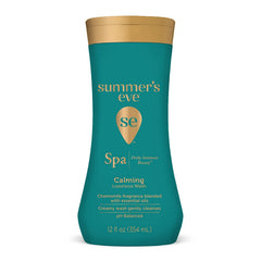 Cap close-up on Summer's Eve Spa Daily Intimate Wash for easy reseal
