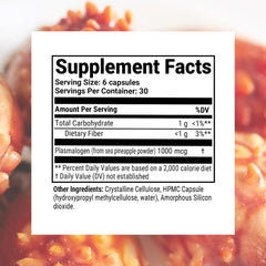 Sun Chlorella Sun Neuro ingredient list photo highlighting plasmalogen and antioxidants