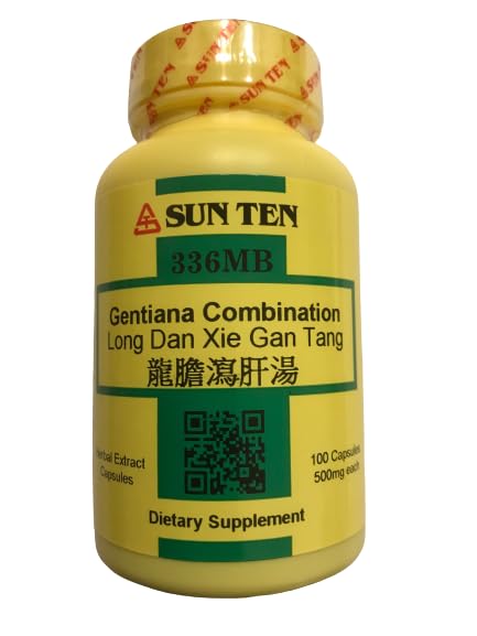 Sun Ten Gentiana Combination bottle pour for daily traditional use