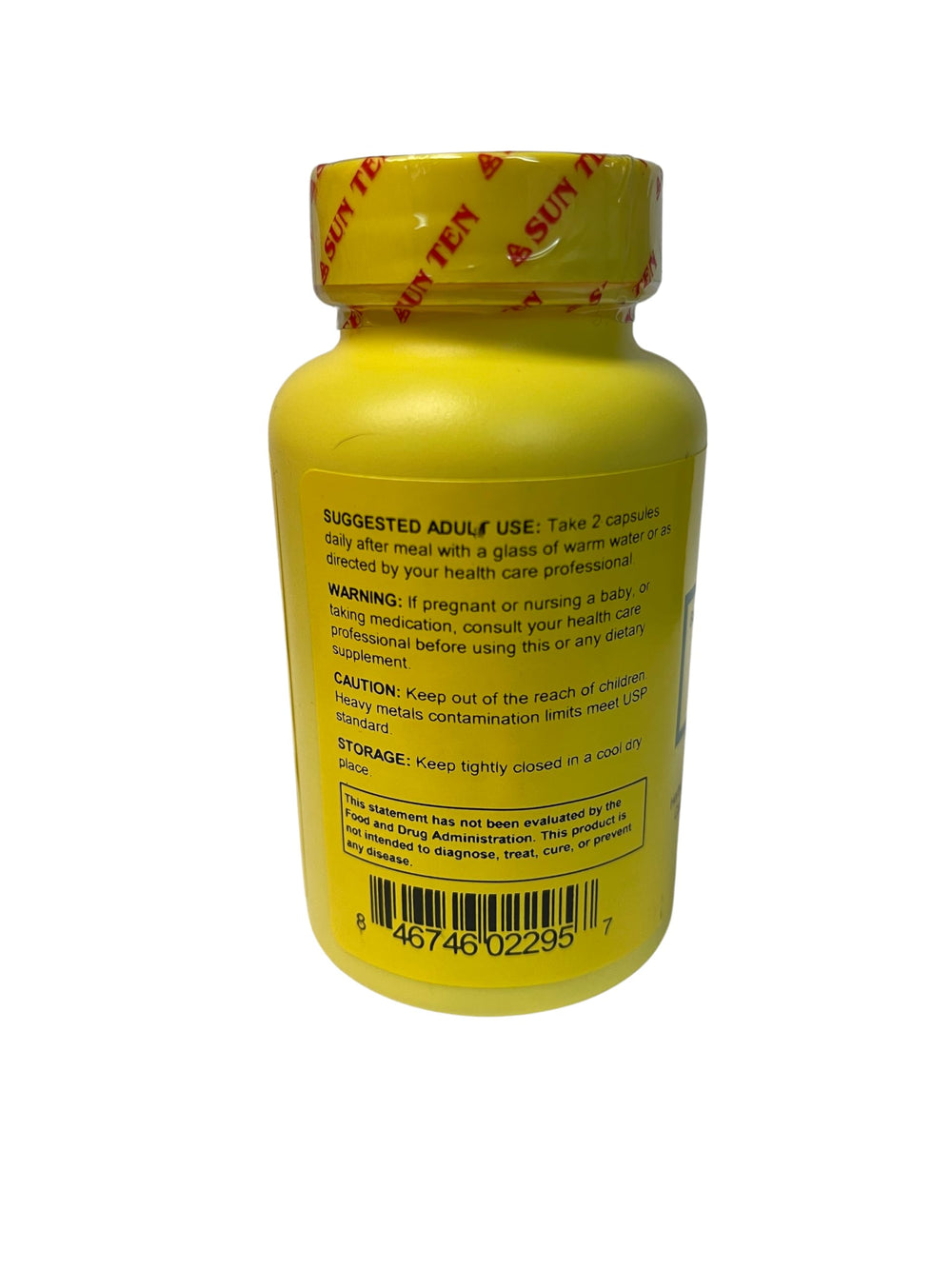 Sun Ten ginseng and ophiopogon capsules on shelf for daily wellness rituals.