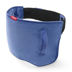 Sunbeam Thermabelt in use for cramps with infrared heat.