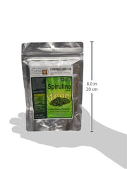 Sunlit Best Green Organics spirulina pure ingredients with transparent label