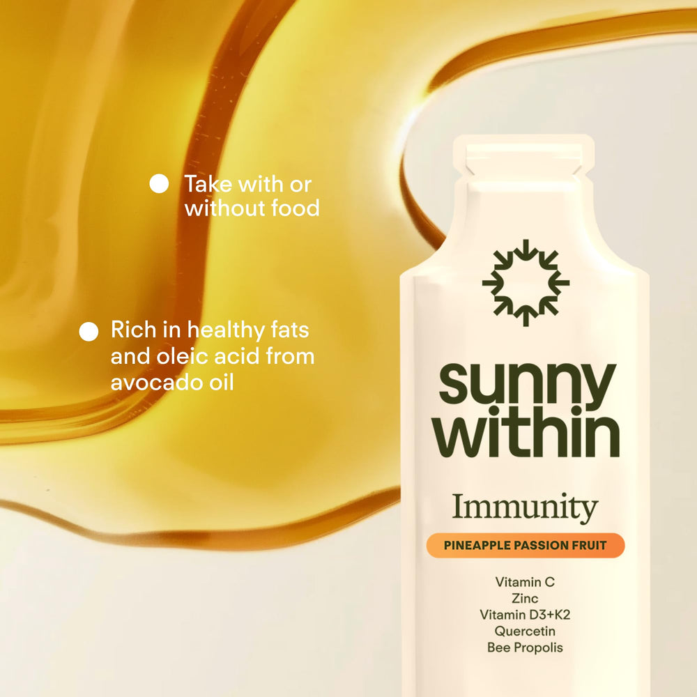 Sunny Within Immunity with liposomal delivery for potentially better absorption.