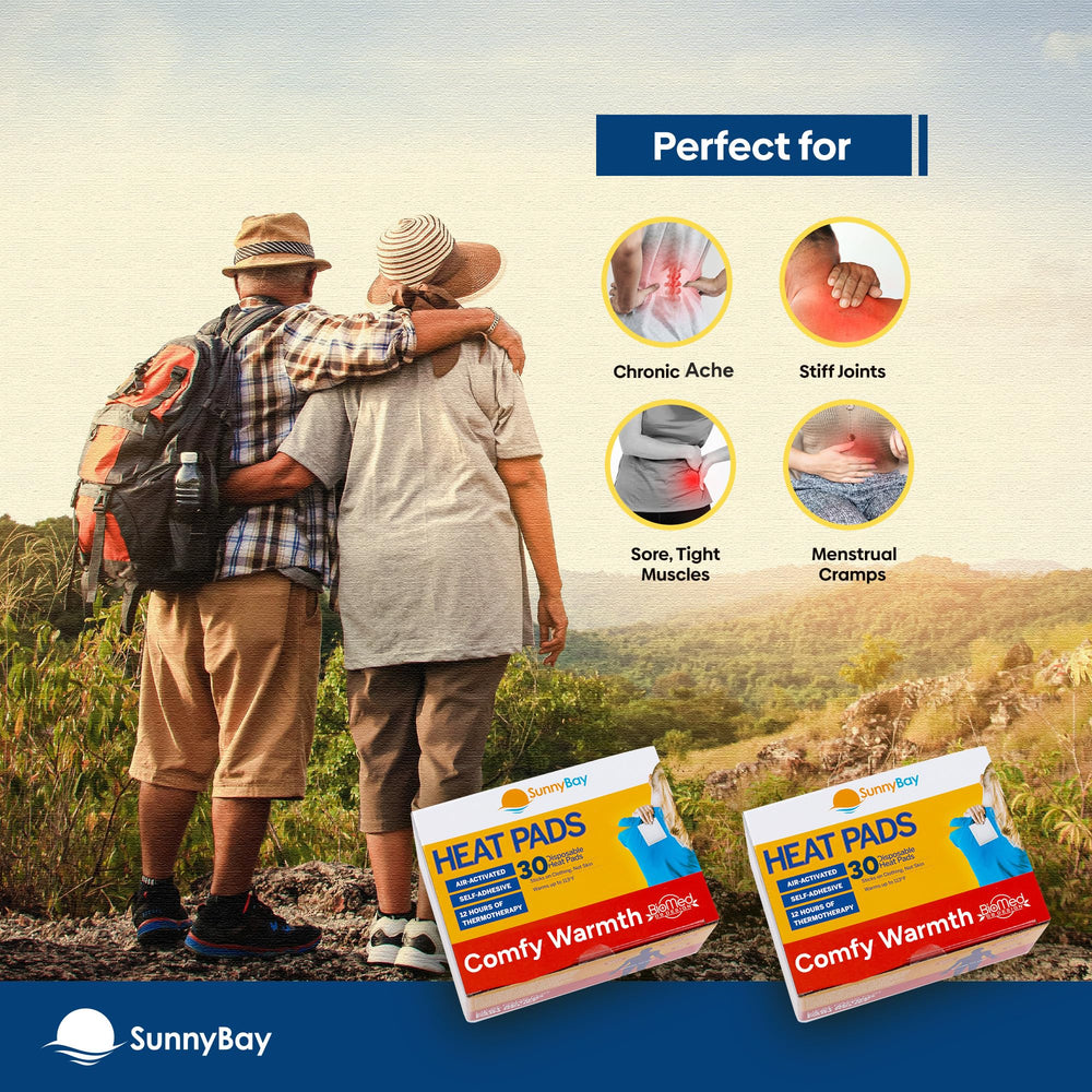 SunnyBay menstrual cramps heat patch provides discreet warmth for period days