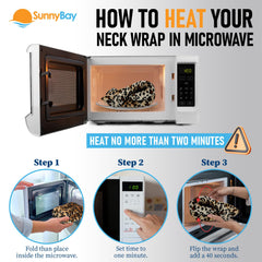 SunnyBay relaxed user applying heat supports mood and muscle relief.