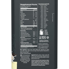 Sunwarrior active blend recovery proteins bottle showing probiotics and minerals for gut-friendly nutrition.