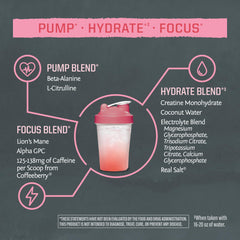 Sunwarrior Active Pre Workout focus blend with Lion's Mane for sharp focus.