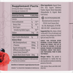 Sunwarrior Creatine for Women micronized powder with fine texture for easy stirring