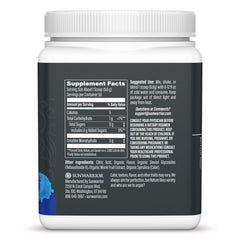 Sunwarrior Creatine Monohydrate scoop shows easy-to-use powder for quick mixing.