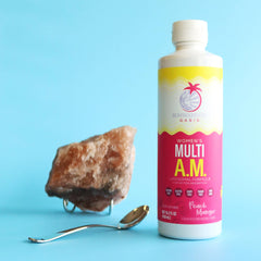 Sunwarrior ginseng bottle emphasizes energy and immune support potential