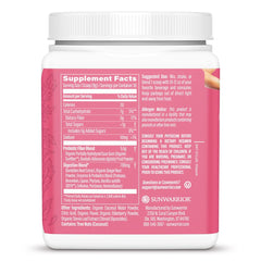 Sunwarrior Strawberry Cooler scoop ready to mix for gentle daily digestion.
