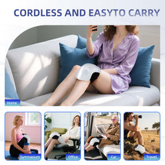 SUPBAND Knee Massager rechargeable battery supports extended use.