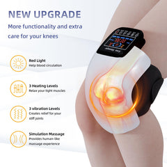 SUPBAND Knee Massager with vibration modes enables customizable comfort levels.