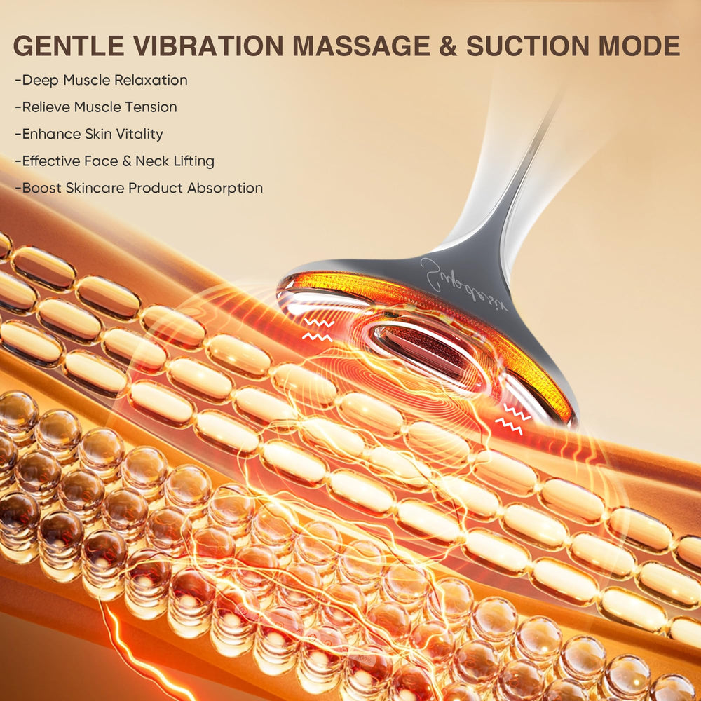 SUPDESIR LED therapy with red, yellow and orange lights for skin care