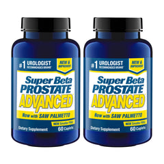 SUPER BETA PROSTATE bottle pour for easy daily bladder support
