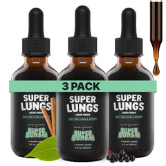 SuperBonsai Super Lungs bottle pour for easy daily respiratory support