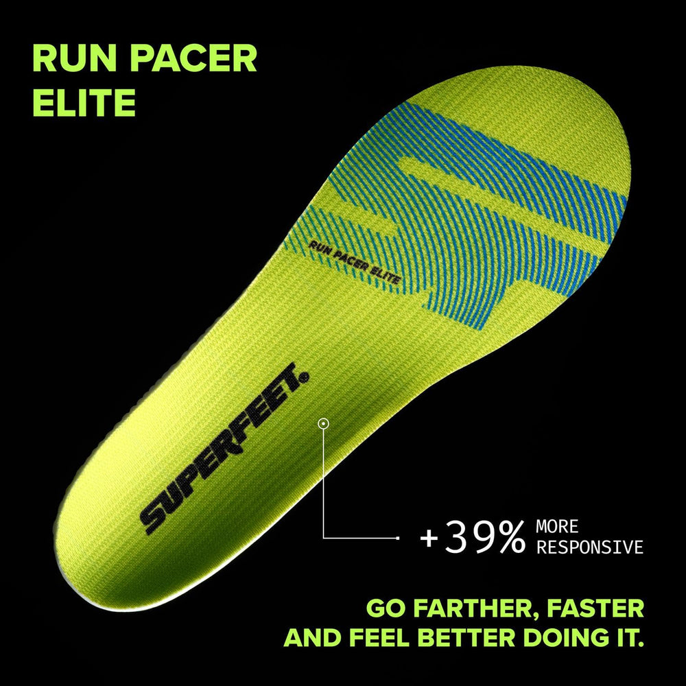 Close-up of high-energy SuperRev foam delivering responsive rebound for faster transitions