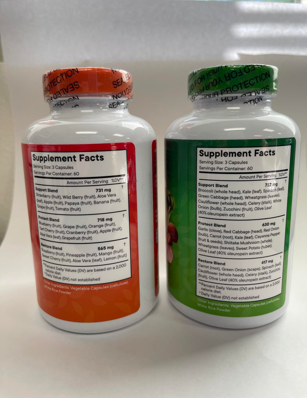 Superfood MD USA-made packaging emphasizes quality and safety.