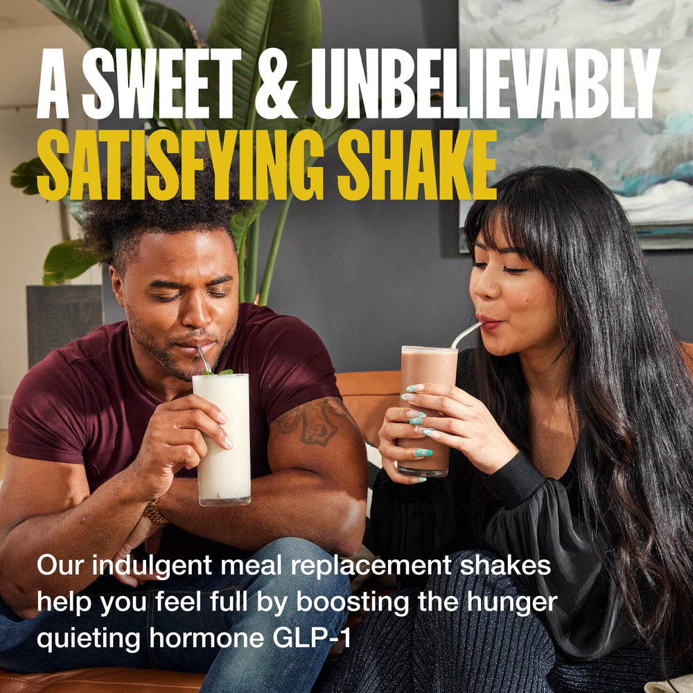 Supergut prebiotic shakes vanilla packaging emphasizes keto-friendly, non-GMO ingredients.