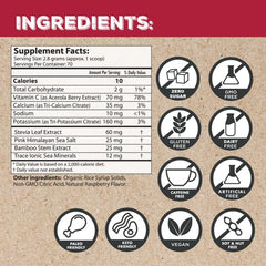 Plant-based ingredients like acerola and bamboo highlight natural hydration benefits