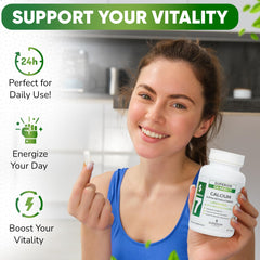 Superior Formulas Liposomal AKG 1100 mg ingredient graphic illustrating delivery.
