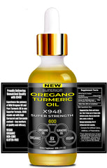 Superior Fulvic Humic X935 drops added to beverages for versatile use.