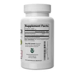 Superior Labs Milk Thistle capsules arranged for daily dosing and energy balance