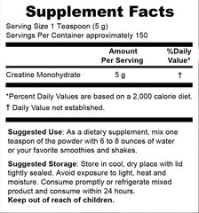Superior Source Creatine Monohydrate jar on shelf showcases high-value servings