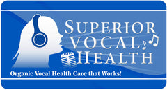 Travel-friendly packaging of Superior Vocal Health Throat Saver.