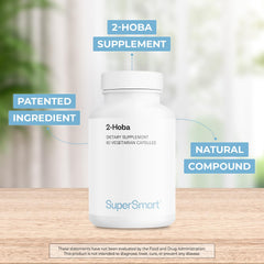 Supersmart 2-HOBA label highlighting the patented Hobamine ingredient.