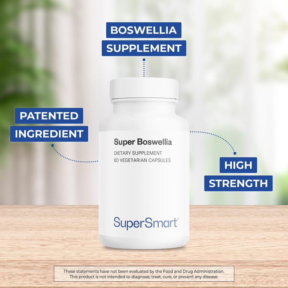 Supersmart label highlights the patented AKBA content.