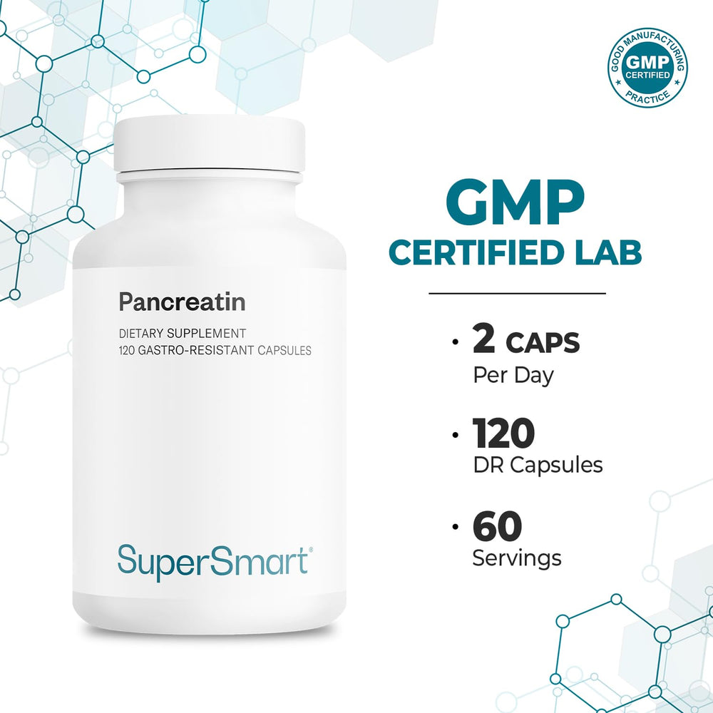 Supersmart enzyme blend includes amylase, lipase, and proteases