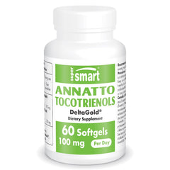 Supersmart Annatto Tocotrienols bottle front view showing product name