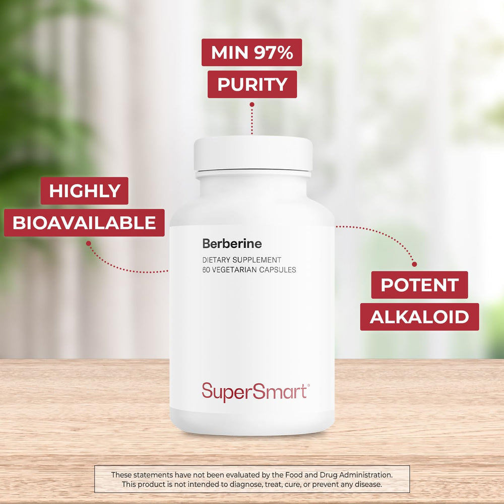 Barberry-derived Berberis vulgaris extract used in Supersmart Berberine HCl