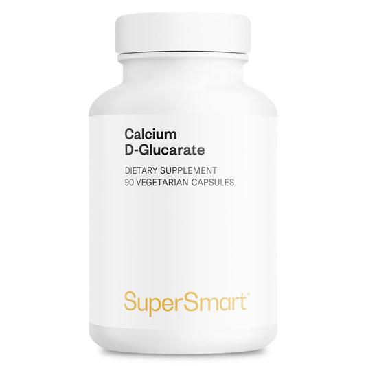 Supersmart Calcium D-Glucarate bottle front showing high-strength daily support