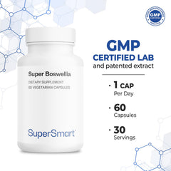 Capsules pour from Supersmart bottle for daily use.