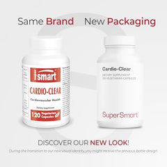 Supersmart Cardio Clear capsules close-up suitable for daily use.