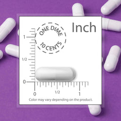 Supersmart Choline Complex dosing image demonstrates taking two capsules with a meal.