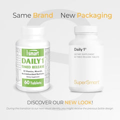 Supersmart Daily 1 tablets ready for daily energy and wellness routine