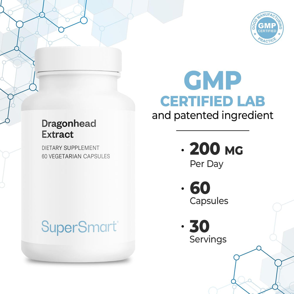 Ingredient list on Supersmart label shows DracoBelle and acacia gum.