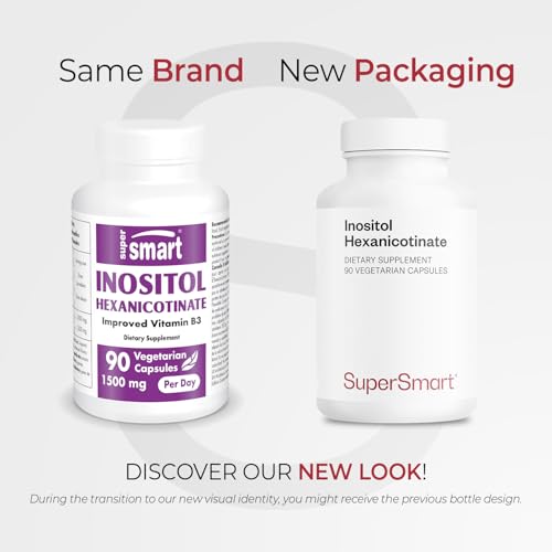 Supersmart inositol hexanicotinate label highlights non-GMO and gluten-free ingredients