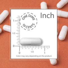 Back label of Supersmart L. Gasseri SlimBiotics detailing serving size and ingredients