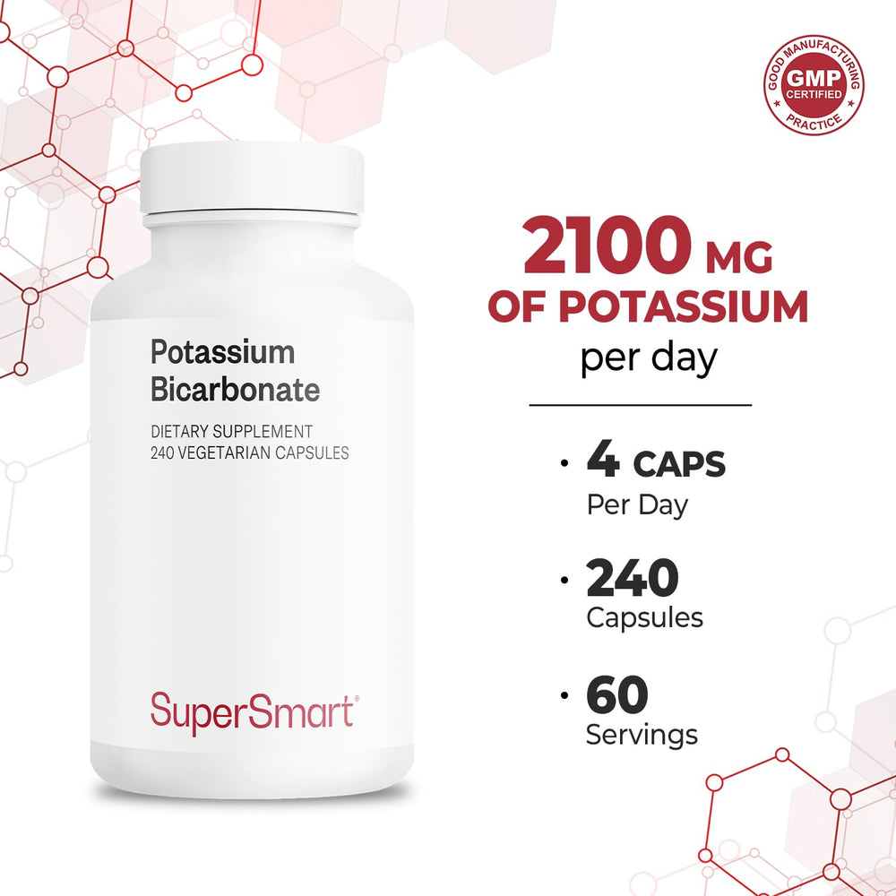 Supersmart Potassium Bicarbonate dispensing capsules for daily dosing