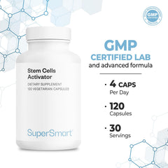 Supersmart Stem Cells Activator daily-dose packaging for easy routine.