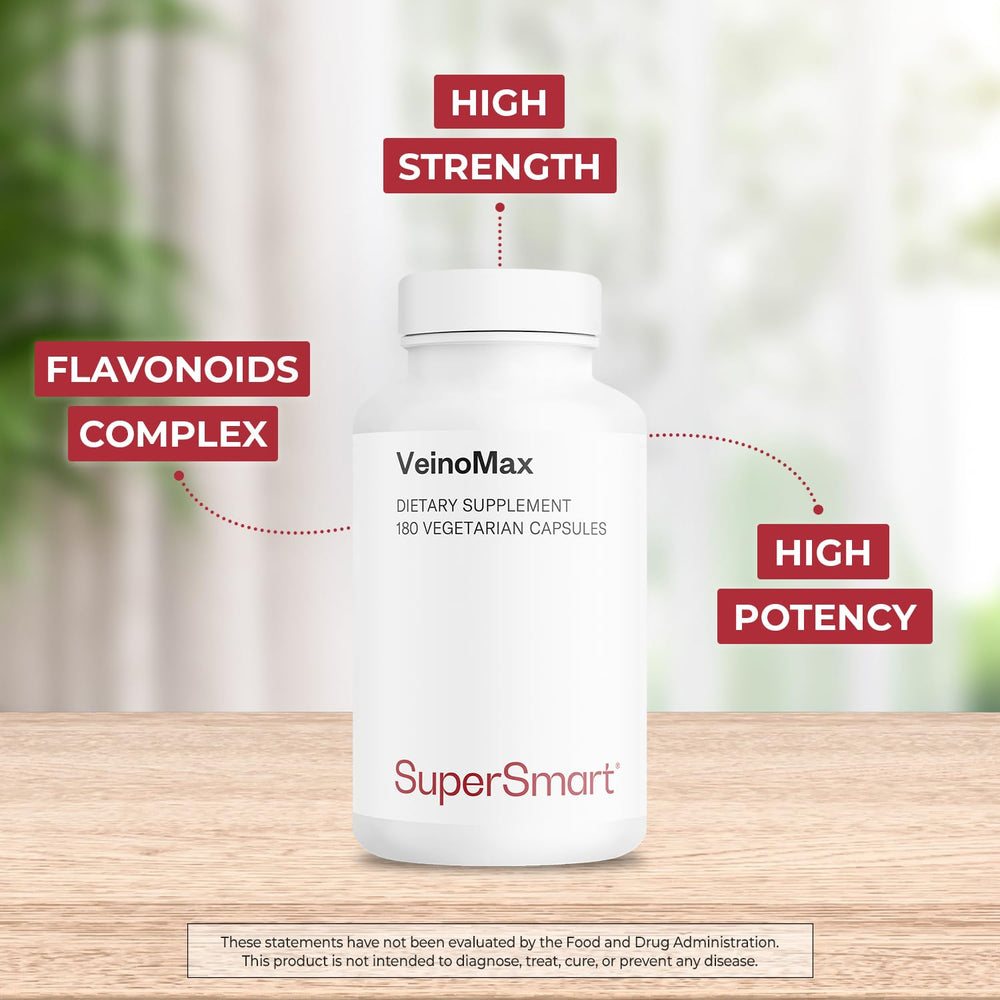 VeinoMax hesperidin capsules image for daily leg comfort.
