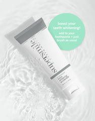 Supersmile Extra White enamel-safe benefit suggests compatibility with veneers and bonded teeth.