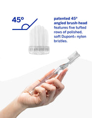 Supersmile whitening claim graphic suggests up to six shade levels.